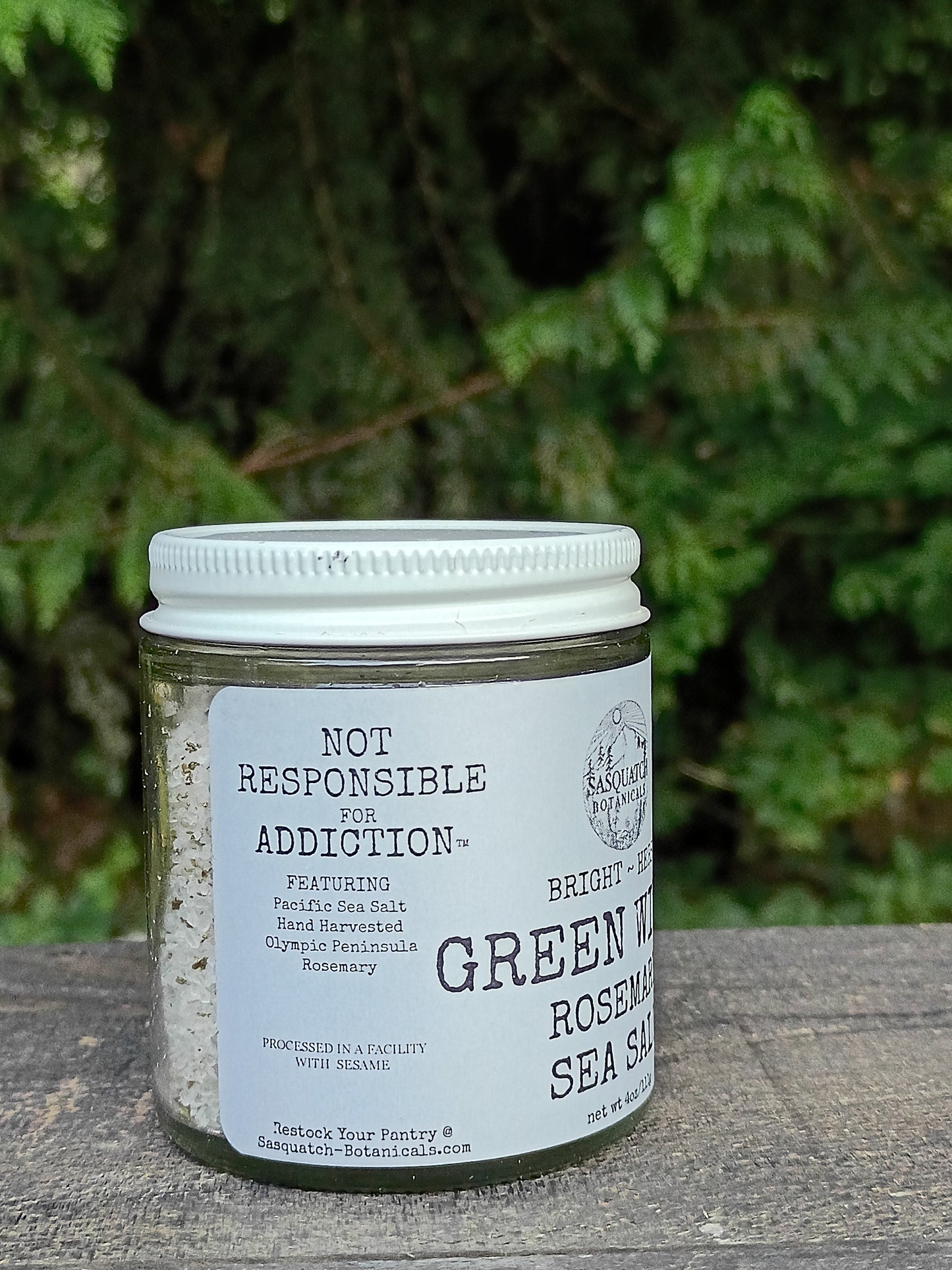 Green Witch Rosemary Salt