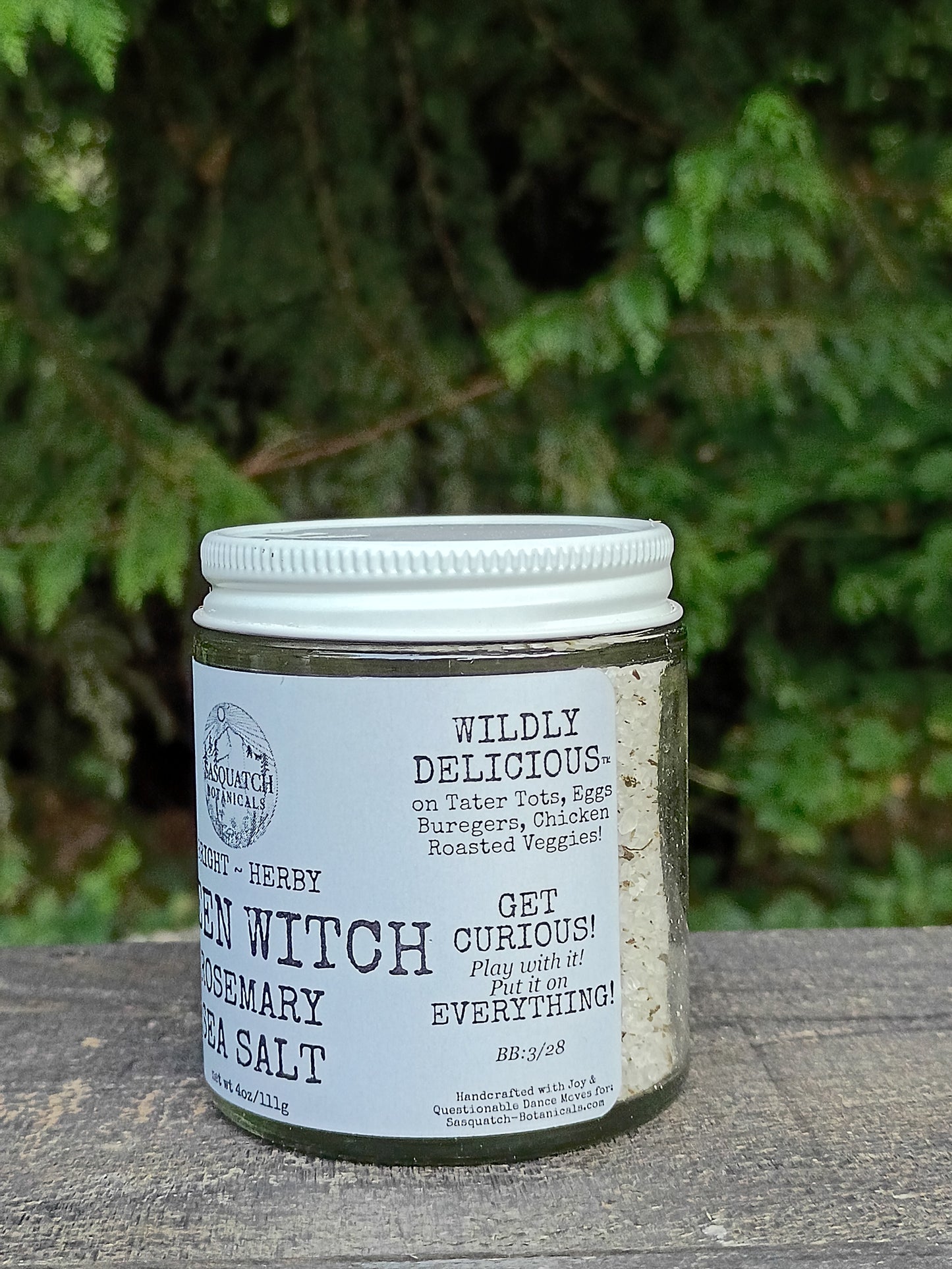 Green Witch Rosemary Salt