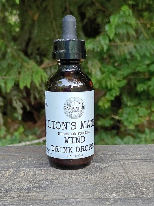Lions Mane Drink Drops