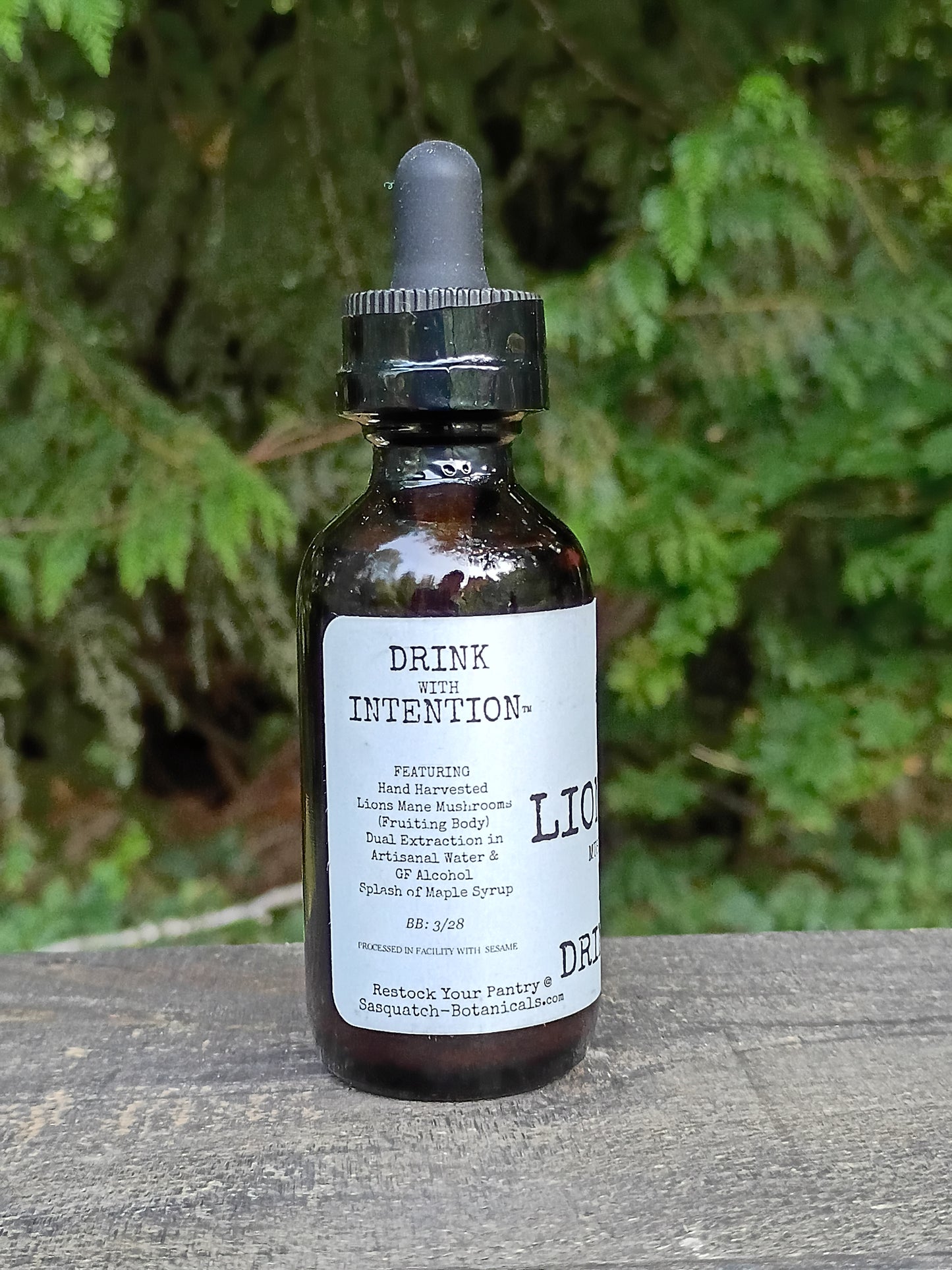 Lions Mane Drink Drops