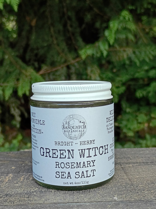 Green Witch Rosemary Salt