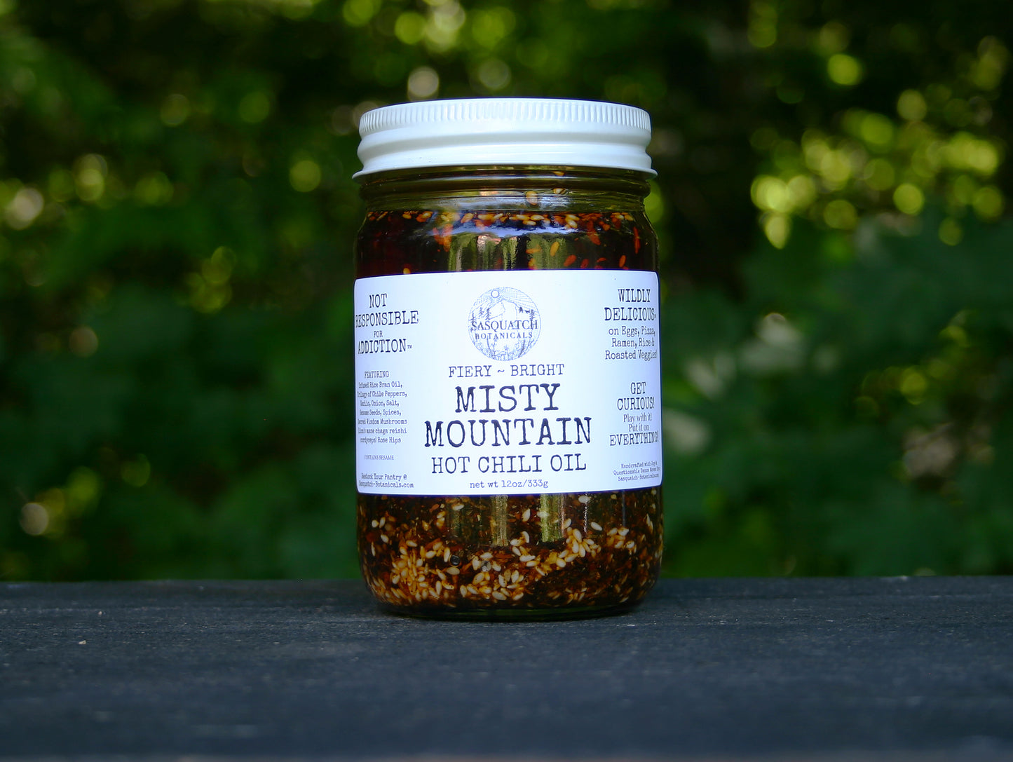 Misty Mt Hot Chili Oil